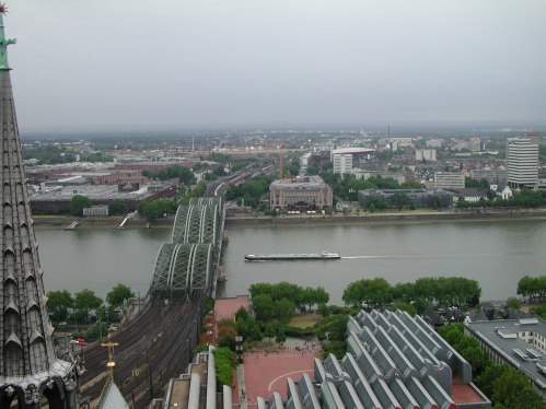 Köln vom Turm des Doms aus